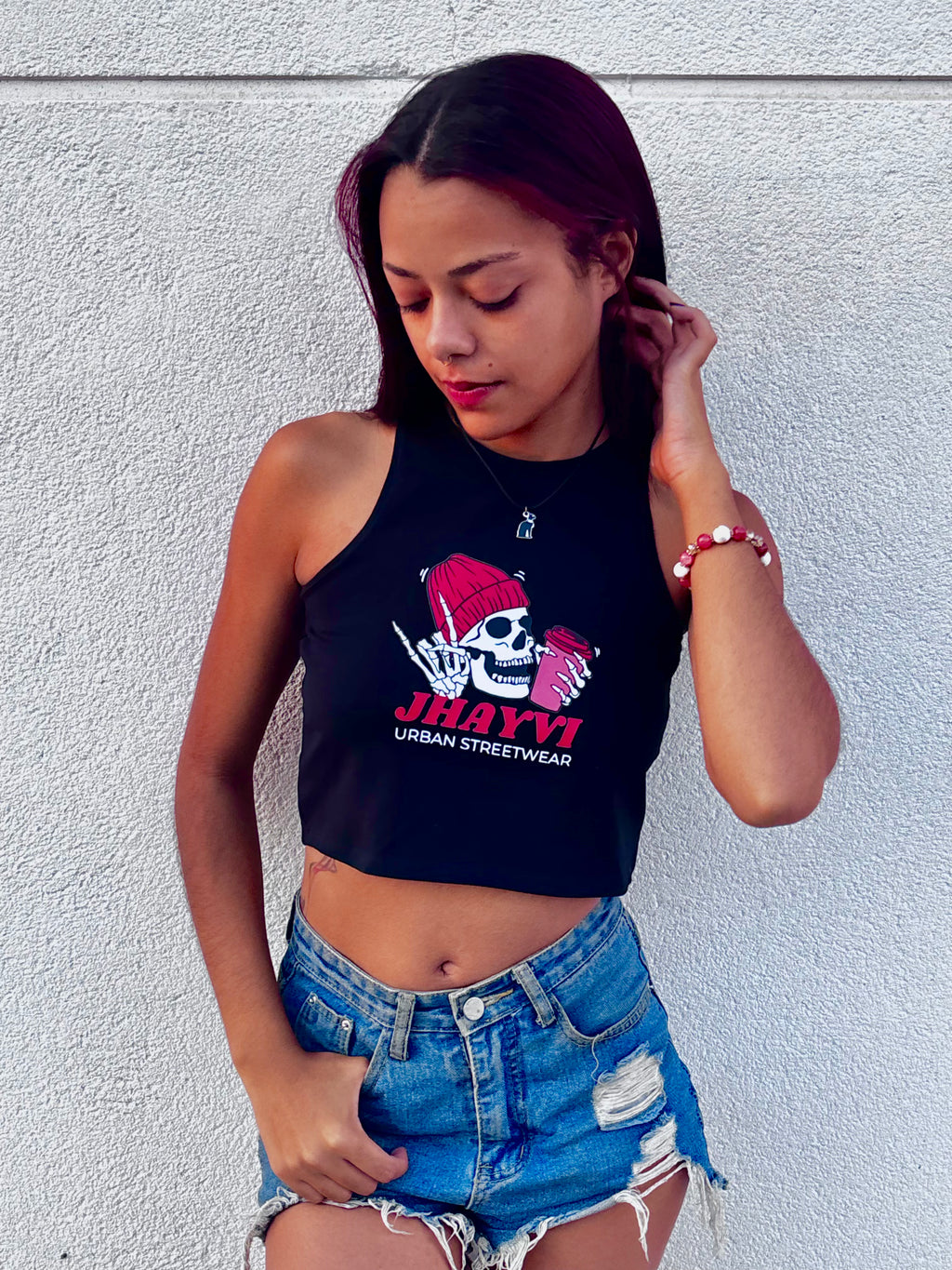 Black Top Skull “Jhayvi”