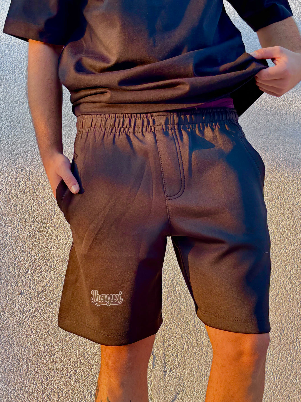 Casual Black Short “Jhayvi”